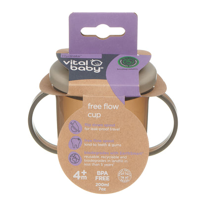 free flow cup