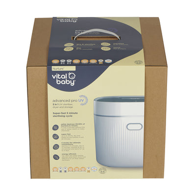 advanced pro UV steriliser & dryer, 3rd gen