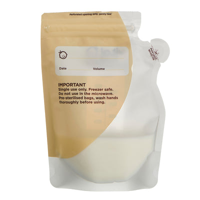 easy pour breast milk storage bags