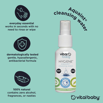 Aquaint cleansing water 50ml 2pk
