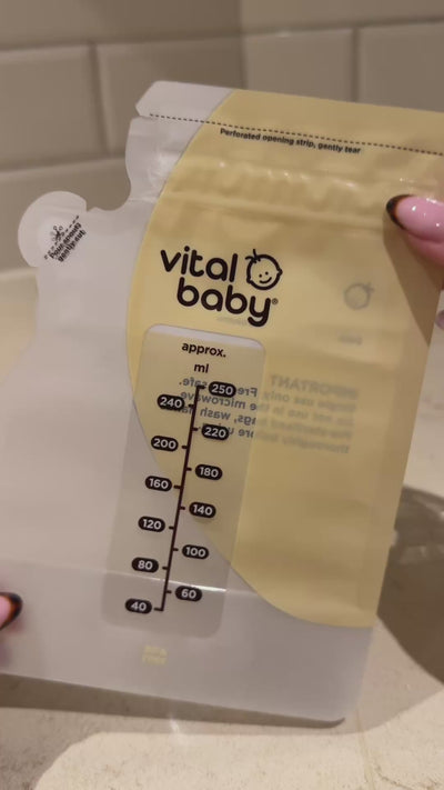 easy pour breast milk storage bags