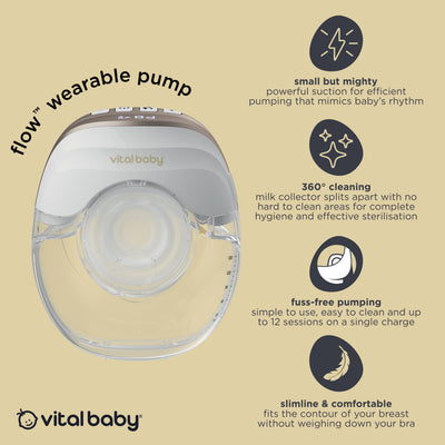 double flow™ wearable pump